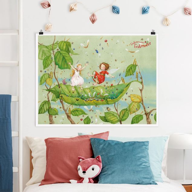 decoração para quartos infantis Little Strawberry Strawberry Fairy - Trampoline