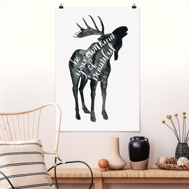 decoraçoes cozinha Animals With Wisdom - Elk