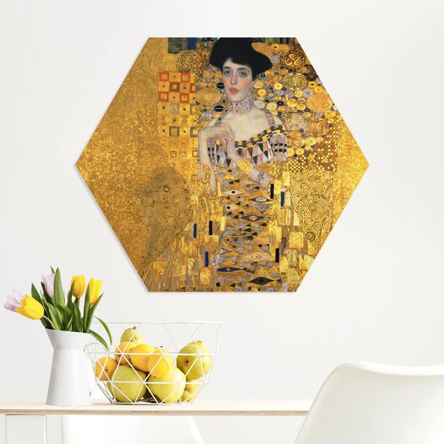 decoraçao cozinha Gustav Klimt - Portrait Of Adele Bloch-Bauer I