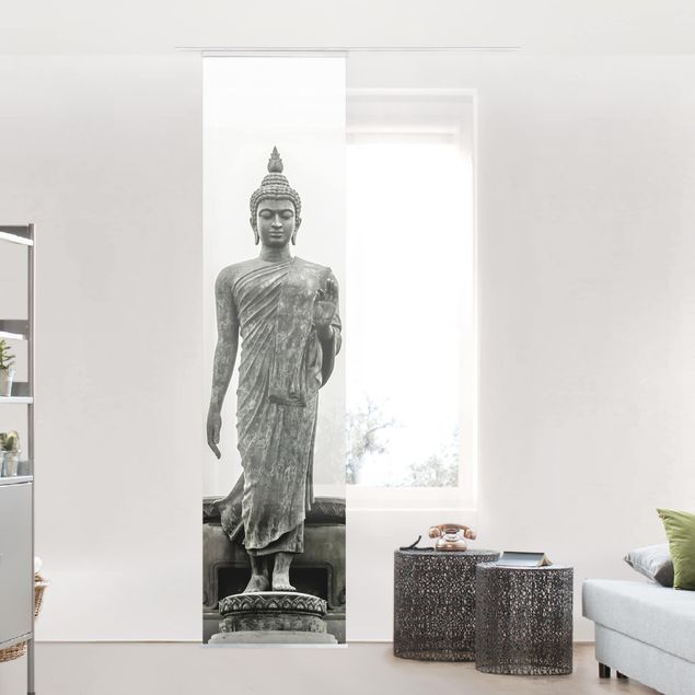 decoraçao para parede de cozinha Buddha Statue