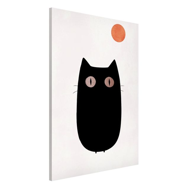 decoraçoes cozinha Black Cat Illustration