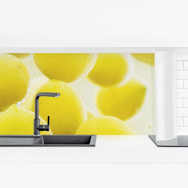 backsplash cozinha Lemons In Water