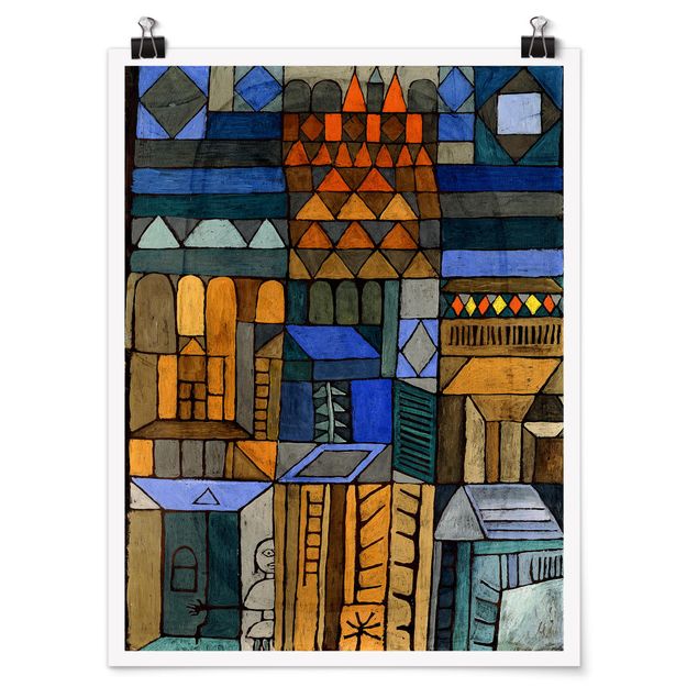 Quadros cidades Paul Klee - Beginning Coolness