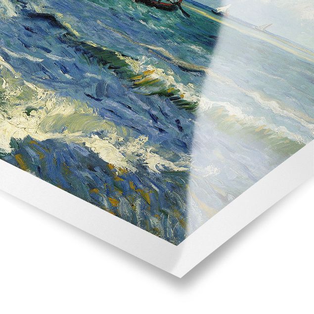 quadros de paisagens Vincent Van Gogh - Seascape Near Les Saintes-Maries-De-La-Mer
