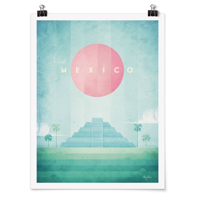 Quadros cidades Travel Poster - Mexico