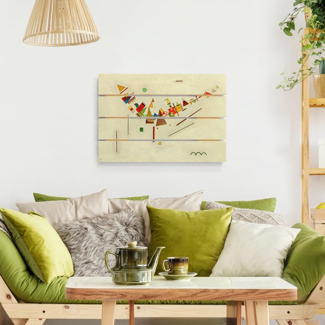 decoraçao para parede de cozinha Wassily Kandinsky - Angular Swing