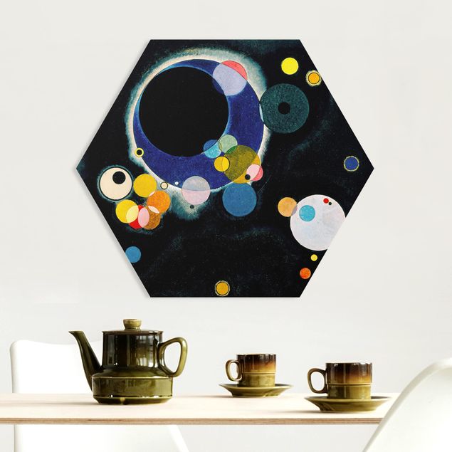decoraçoes cozinha Wassily Kandinsky - Sketch Circles