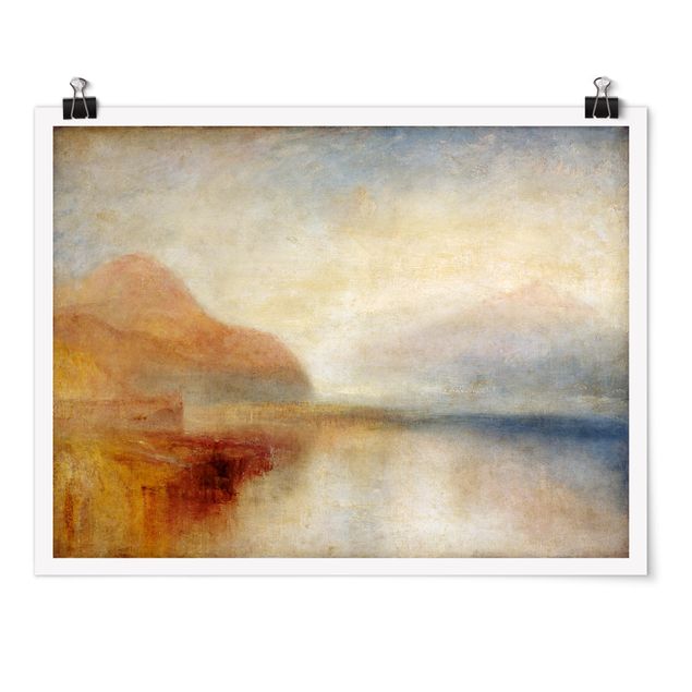 quadro com paisagens William Turner - Monte Rosa