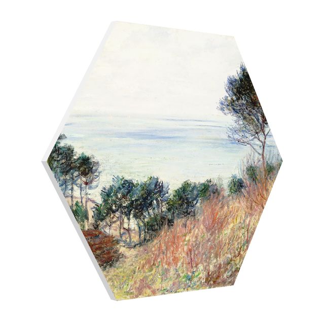 Quadros paisagens Claude Monet - The Coast Of Varengeville