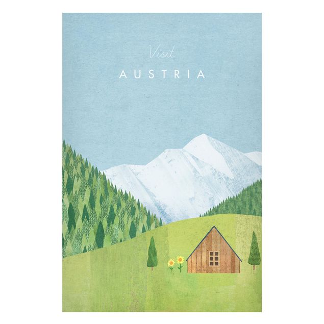 Quadros montanhas Tourism Campaign - Austria