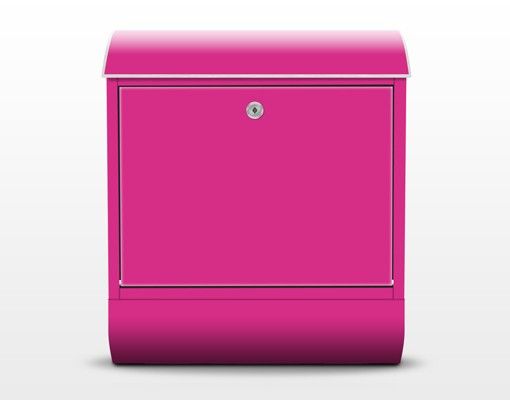 caixas de correio exteriores Colour Pink