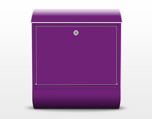 caixas de correio exteriores Colour Purple