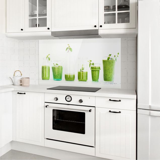 Painel antisalpicos Green Smoothie Collection