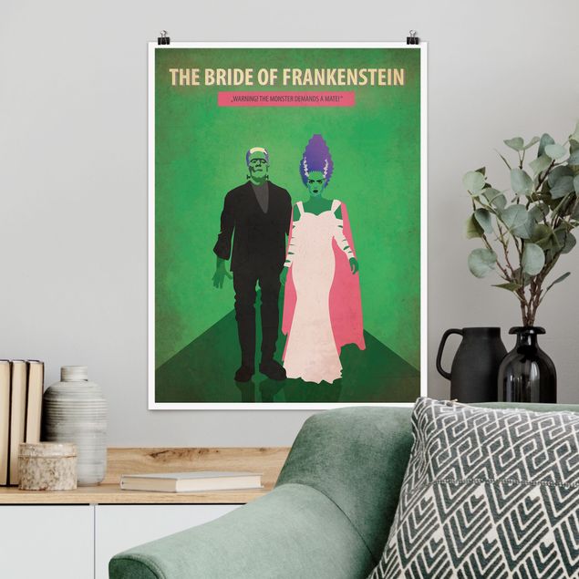 decoraçao para parede de cozinha Film Poster The Bride Of Frankenstein