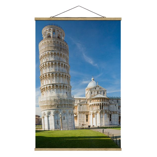 quadros modernos para quarto de casal The Leaning Tower of Pisa