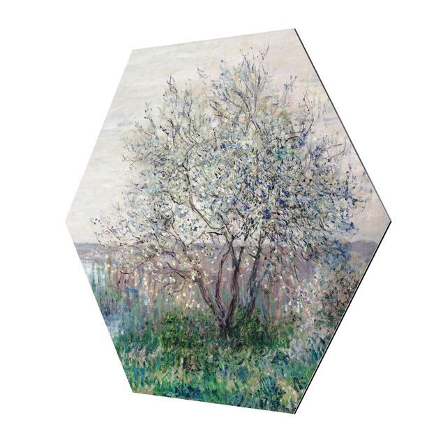 Quadros famosos Claude Monet - Spring in Vétheuil