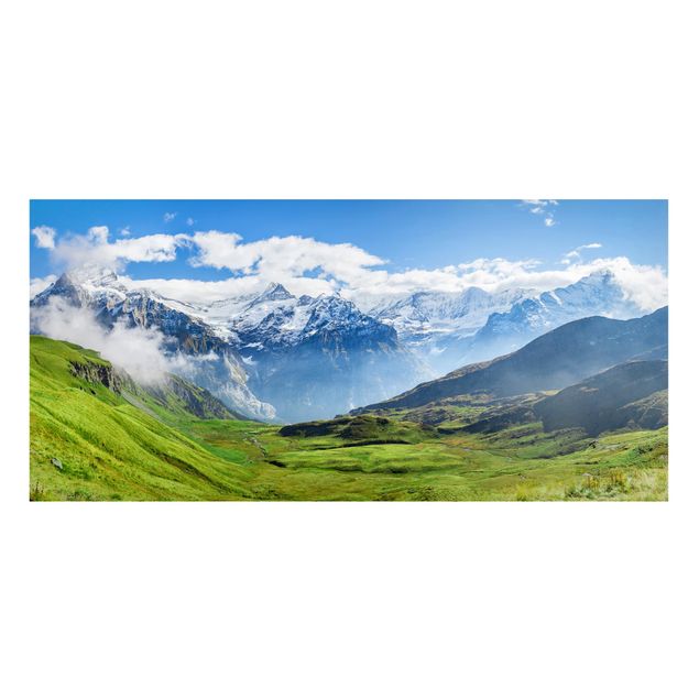 Quadros Suíça Swiss Alpine Panorama
