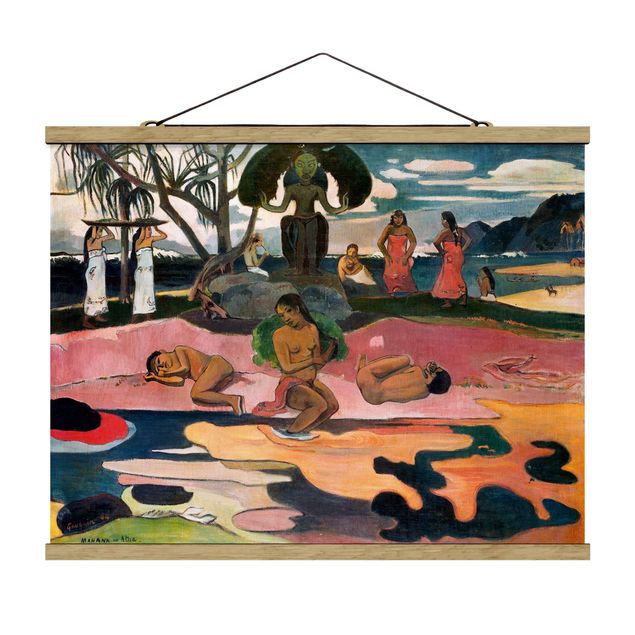 quadro com paisagens Paul Gauguin - Day Of The Gods (Mahana No Atua)