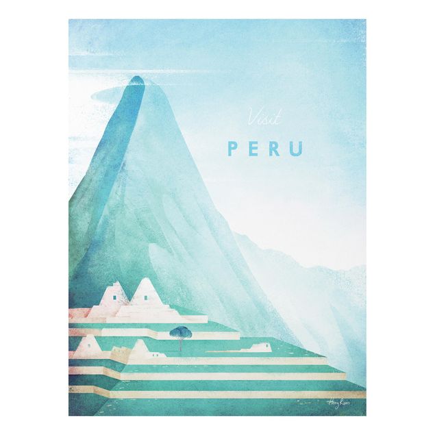 Quadros montanhas Travel Poster - Peru