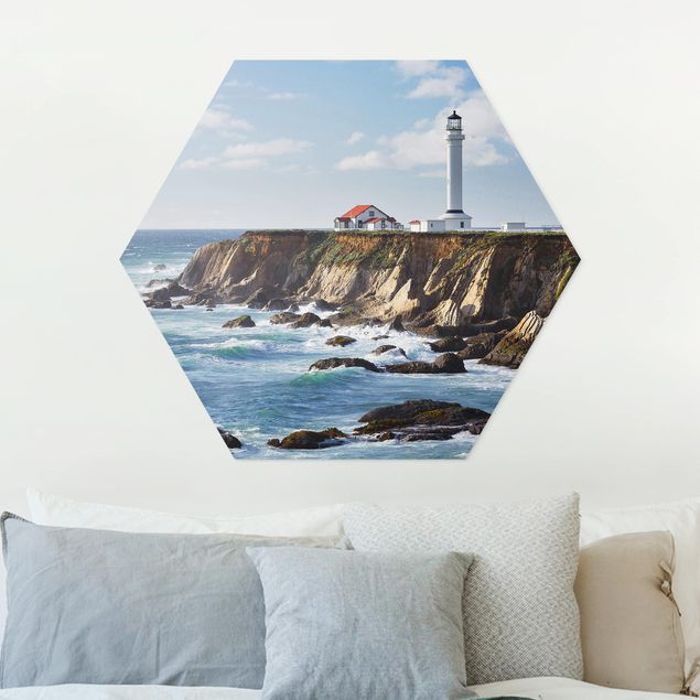 decoraçao para parede de cozinha Point Arena Lighthouse California