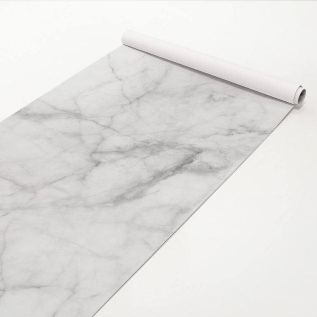 Películas autocolantes padrões Bianco Carrara