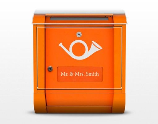 Caixas de correio em laranja In Europe