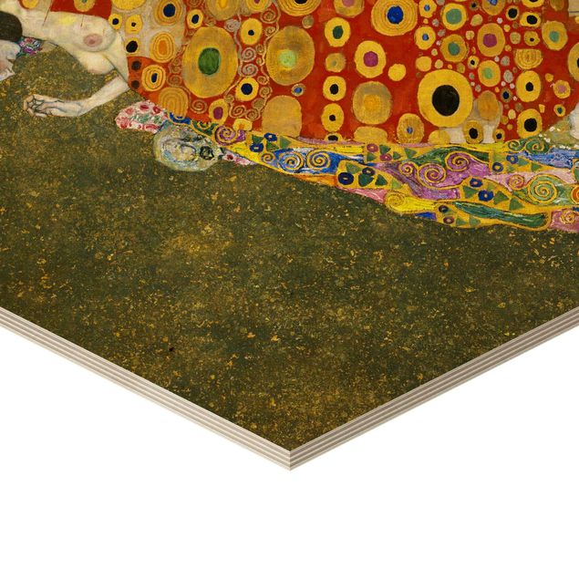 Réplicas de quadros famosos para decoração Gustav Klimt - Hope II