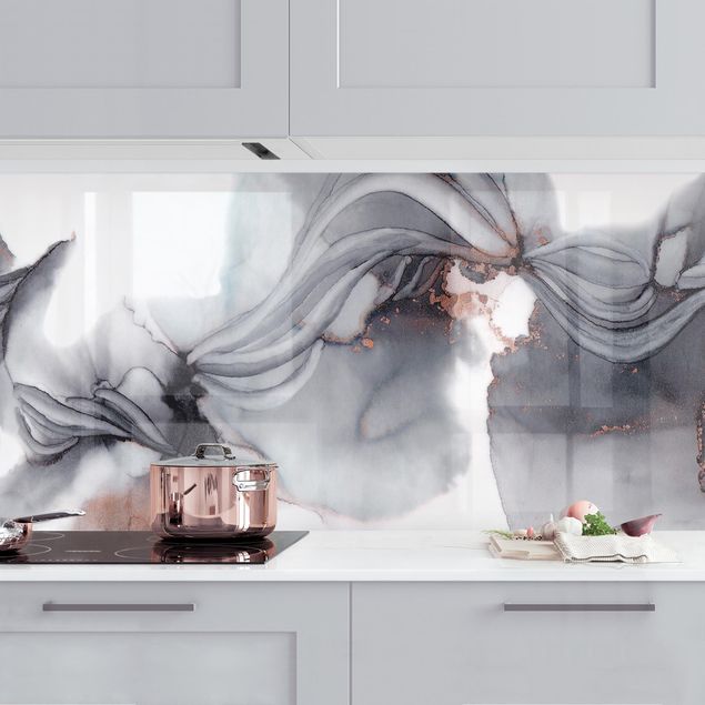decoraçoes cozinha Black Medusa With Coppery Shimmer