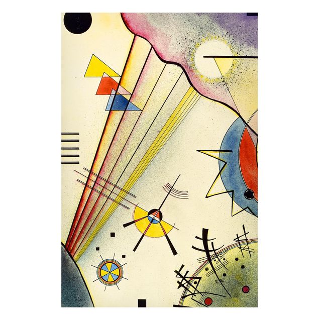Quadros movimento artístico Expressionismo Wassily Kandinsky - Significant Connection