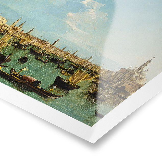 Posters quadros famosos Bernardo Bellotto - Bacino di San Marco, Venedig
