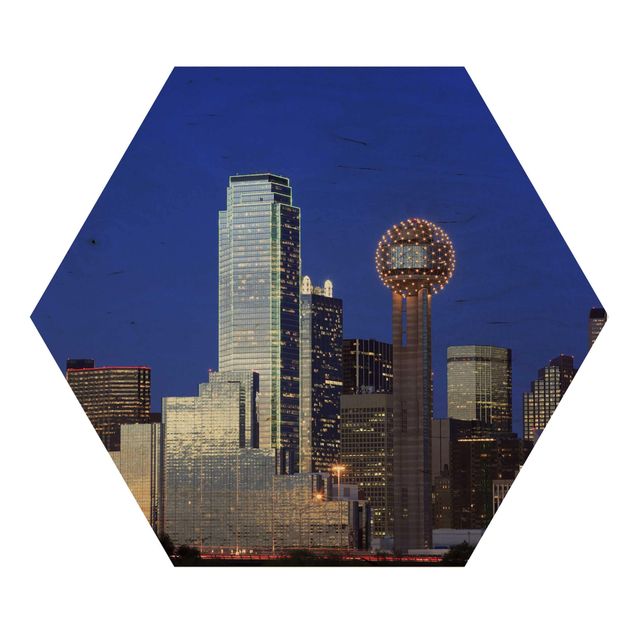 Quadros hexagonais Dallas