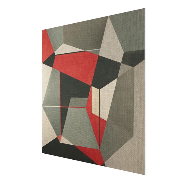 quadros modernos para quarto de casal Geometrical Fox