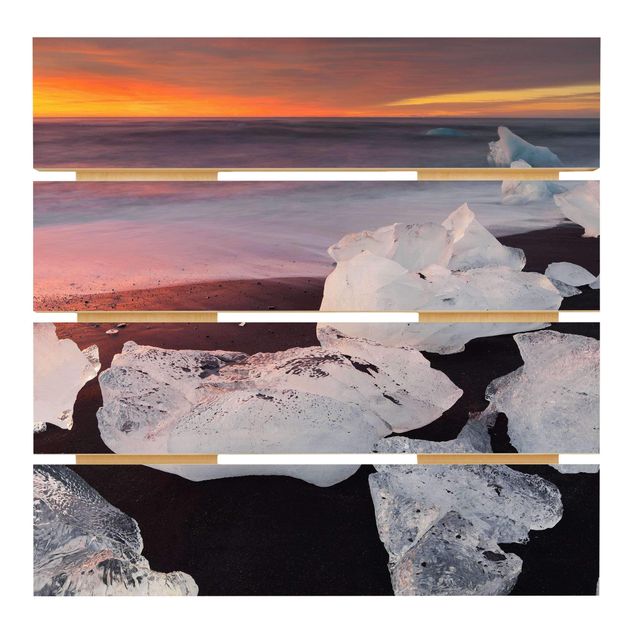 Quadros de Rainer Mirau Chunks Of Ice Jökulsárlón Iceland