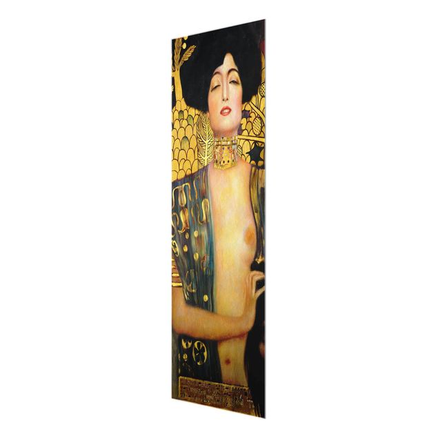 Quadros em amarelo Gustav Klimt - Judith I