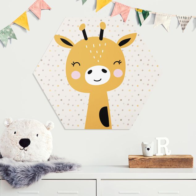 Decoração para quarto infantil Baby Giraffe