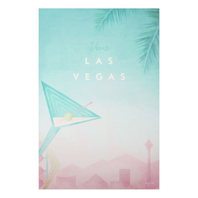 Quadros cidades Travel Poster - Viva Las Vegas