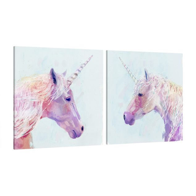quadro animal Mystic Unicorn Set I