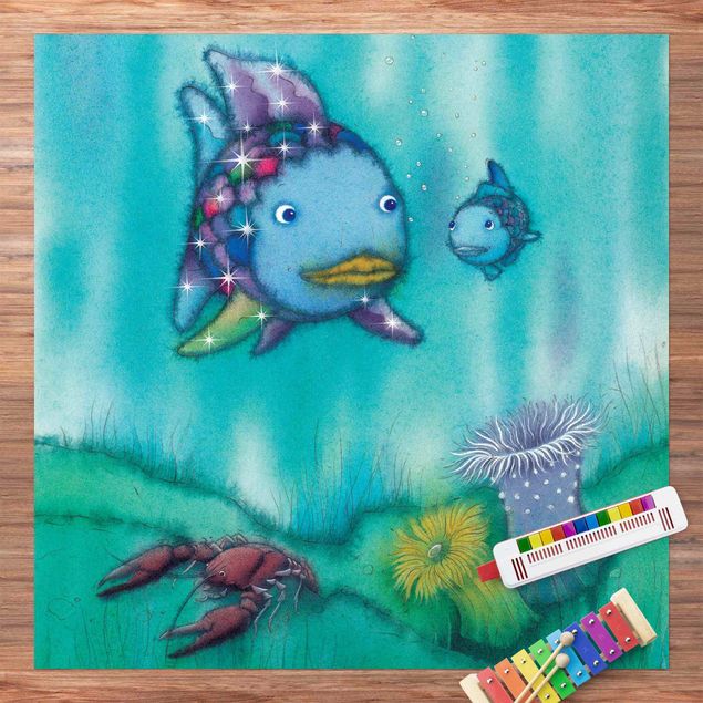 Tapete para varandas The Rainbow Fish - Two Fish Friends Out And About