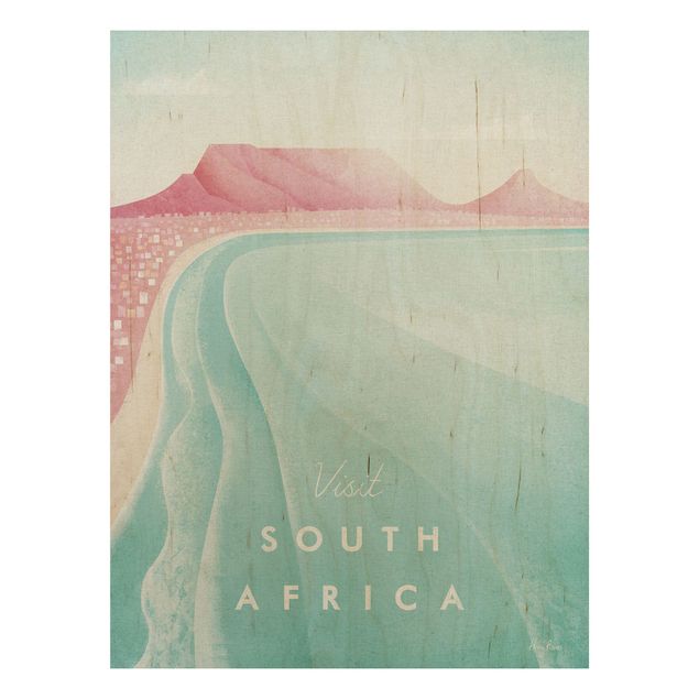 Quadros em madeira paisagens Travel Poster - South Africa