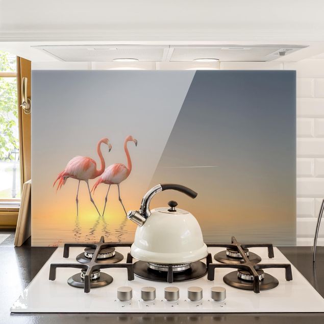 decoraçoes cozinha Flamingo Love