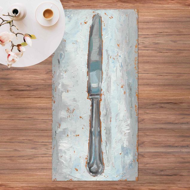 Tapete para varandas Impressionistic Cutlery - Knife