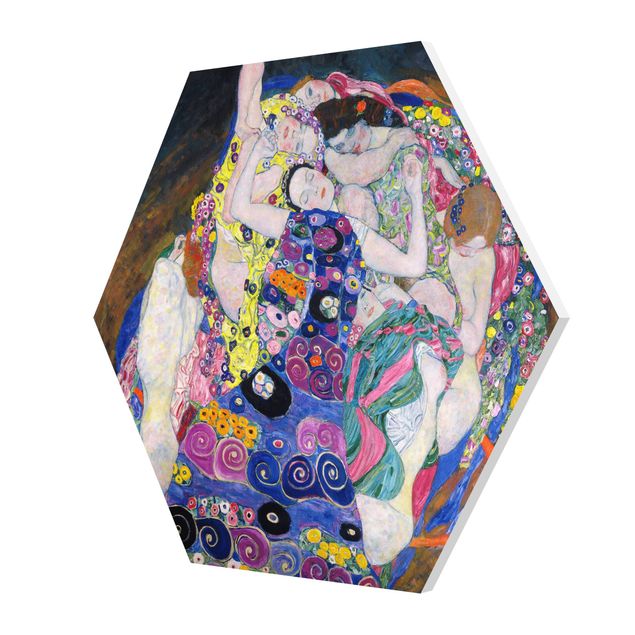 quadro de amor Gustav Klimt - The Virgin
