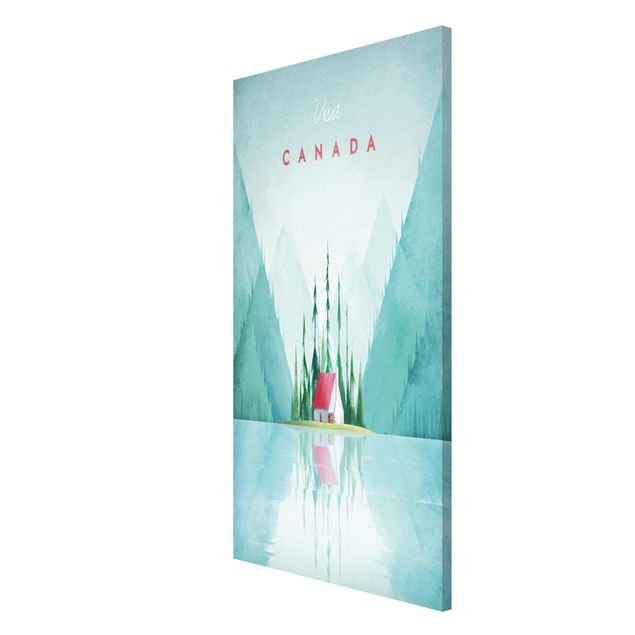 quadro com paisagens Travel Poster - Canada