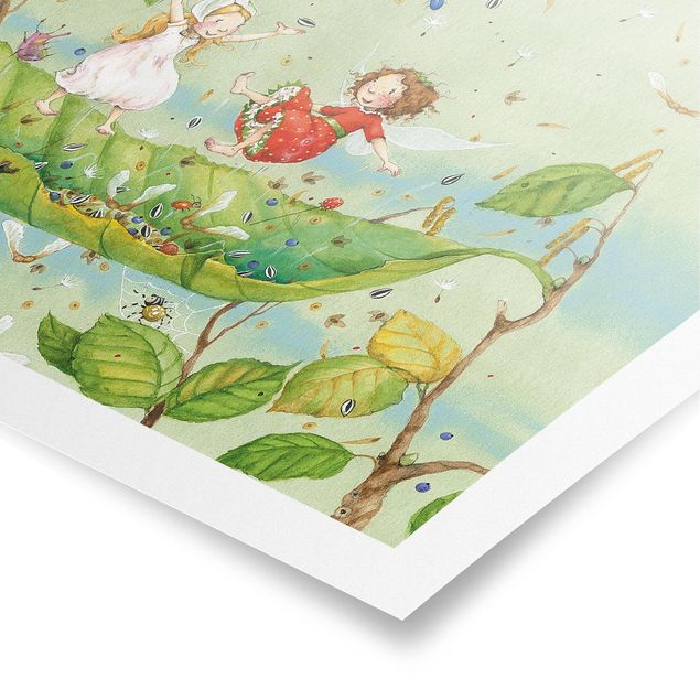 posters decorativos Little Strawberry Strawberry Fairy - Trampoline