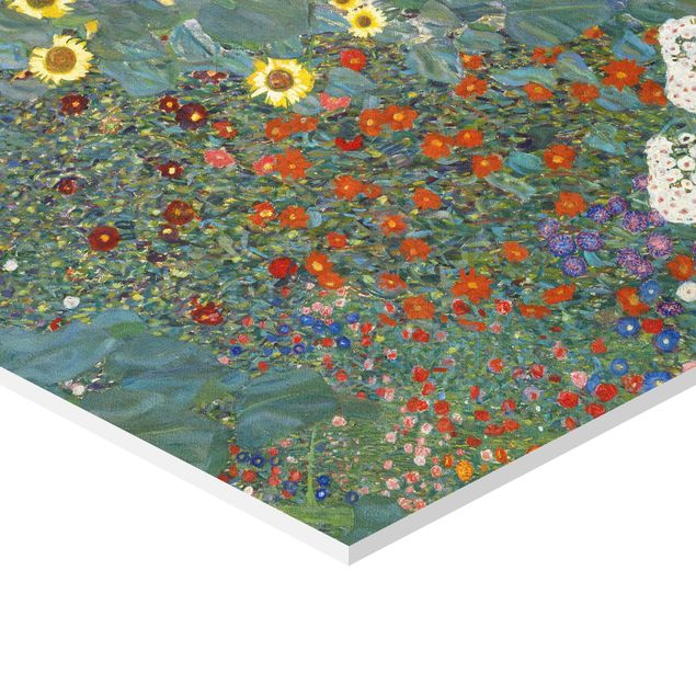 Quadros forex Gustav Klimt - Garden Sunflowers