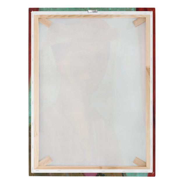 Quadros de Paula Modersohn Becker Paula Modersohn-Becker - Self-Portrait with a Hat and Veil