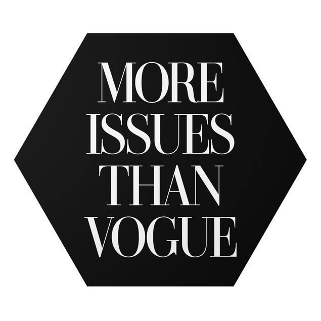 quadros preto e branco para decoração More Issues Than Vogue