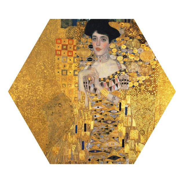 Quadros retratos Gustav Klimt - Portrait Of Adele Bloch-Bauer I