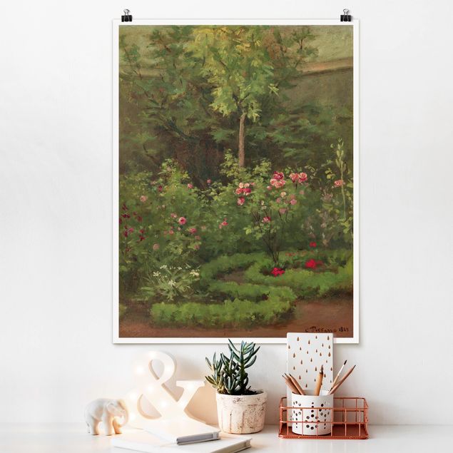 decoraçoes cozinha Camille Pissarro - A Rose Garden