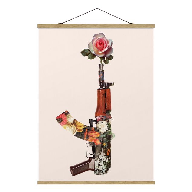 Quadros famosos Weapon With Rose